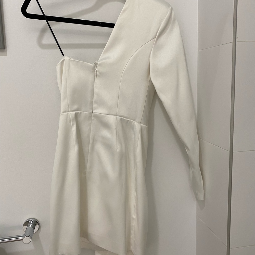 NBD Vanity Mini Dress in White NWT - Picture 7 of 10